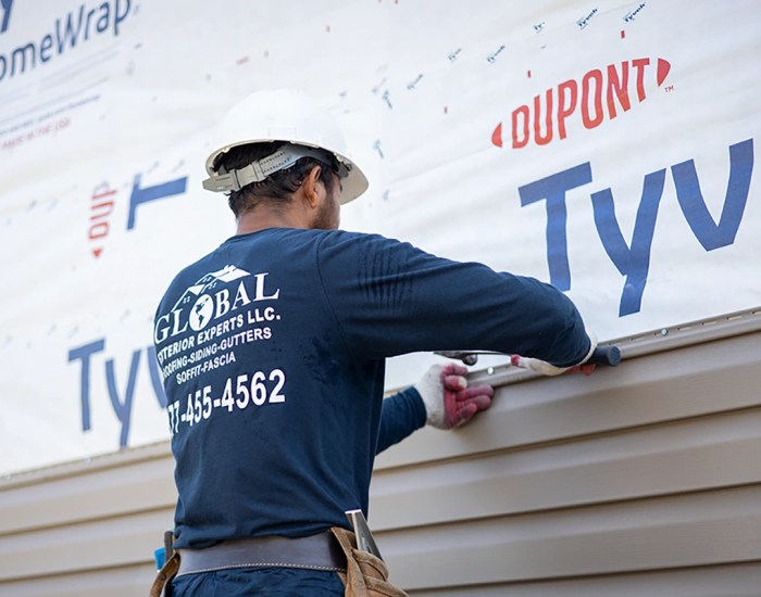 Exterior siding contractors near me