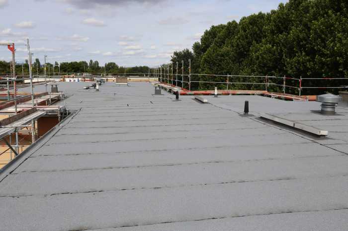 Commercial flat roofing companies near me
