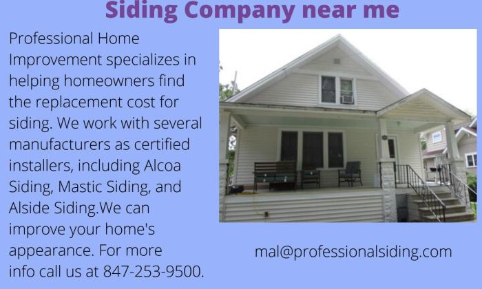 Siding roofing near me
